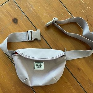 Herschel Pink/Tan Fanny Pack